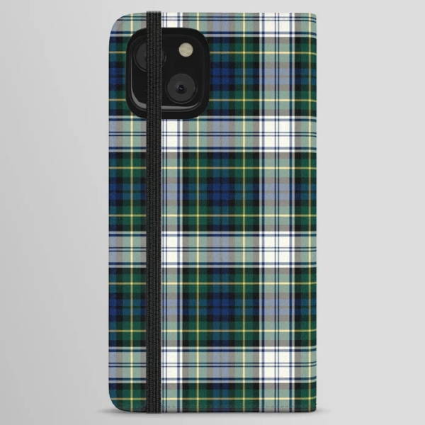 Gordon Dress tartan iPhone wallet case