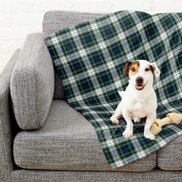 Gordon Dress tartan pet blanket