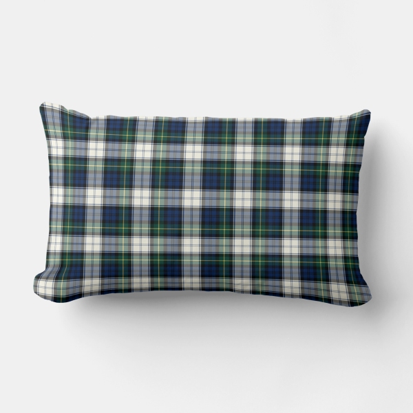 Gordon Dress tartan lumbar cushion