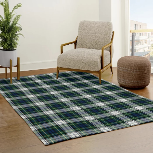 Gordon Dress tartan area rug