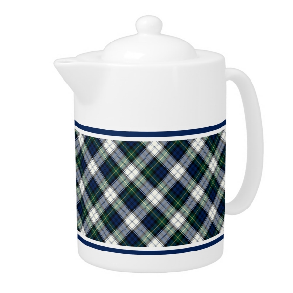 Clan Gordon Dress Tartan Teapot