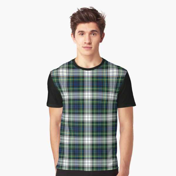 Gordon Dress tartan tee shirt