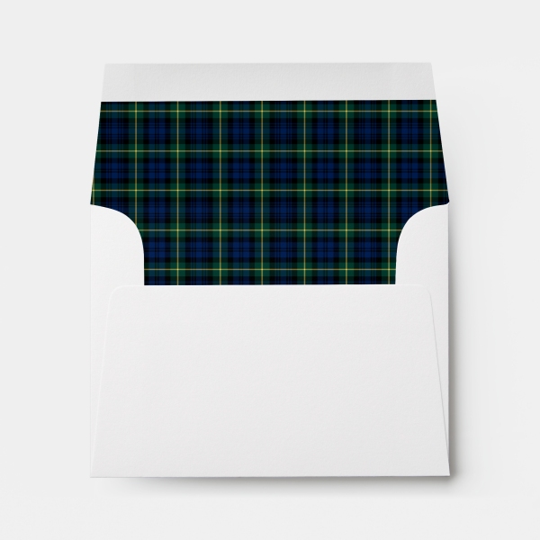 Clan Gordon Tartan Envelopes