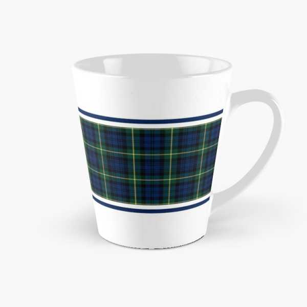 Gordon tartan tall mug