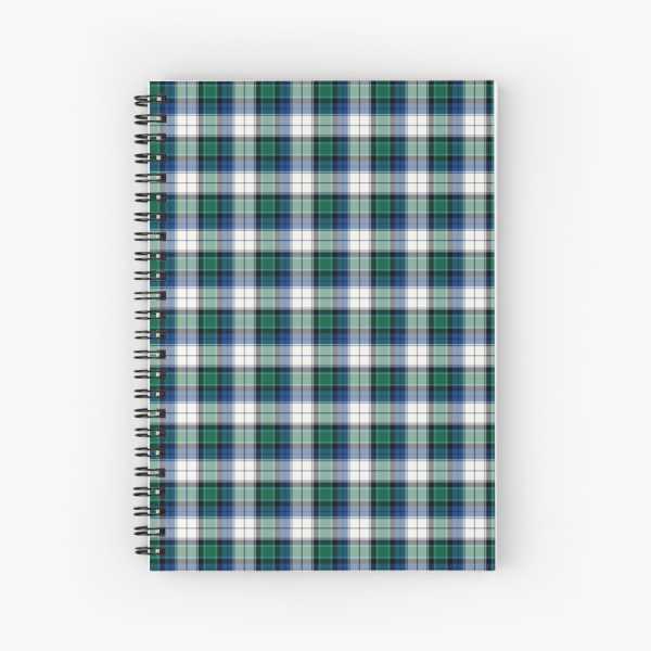 Graham Dress tartan spiral notebook