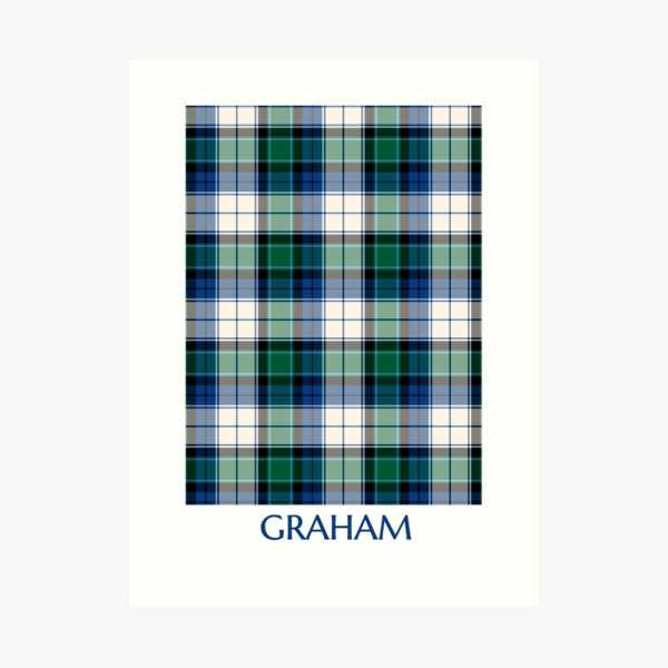 Graham Dress tartan art print