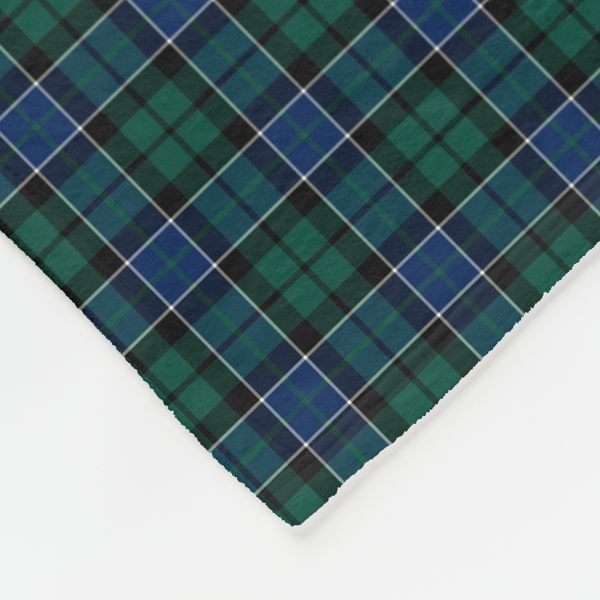 Graham tartan fleece blanket