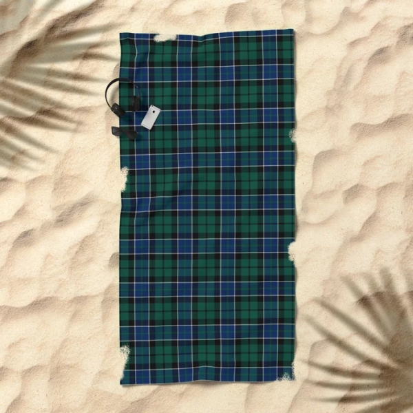 Graham tartan beach towel