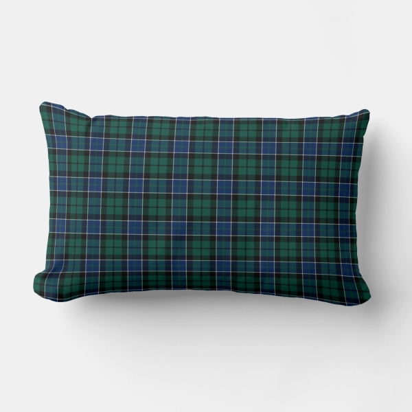Clan Graham tartan lumbar cushion from Plaidwerx.com