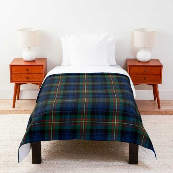 Grant Hunting tartan comforter