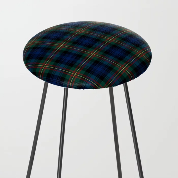 Grant Hunting tartan counter stool