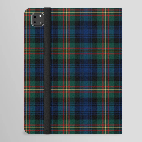 Clan Grant Hunting Tartan iPad Folio Case