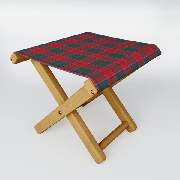 Grant tartan folding stool