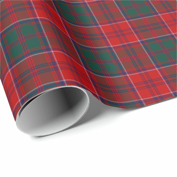 Clan Grant tartan occasion wrapping paper from Plaidwerx.com