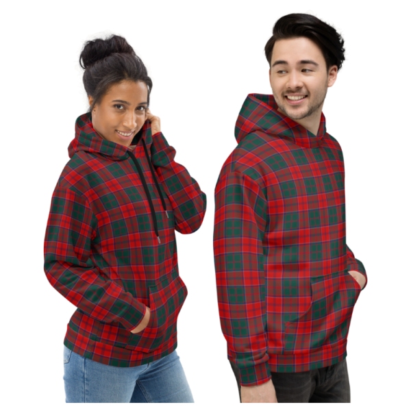 Grant tartan hoodie