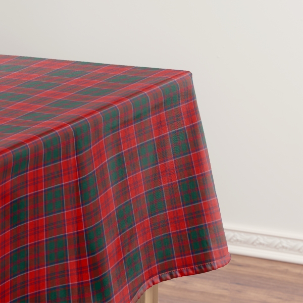 Grant tartan tablecloth