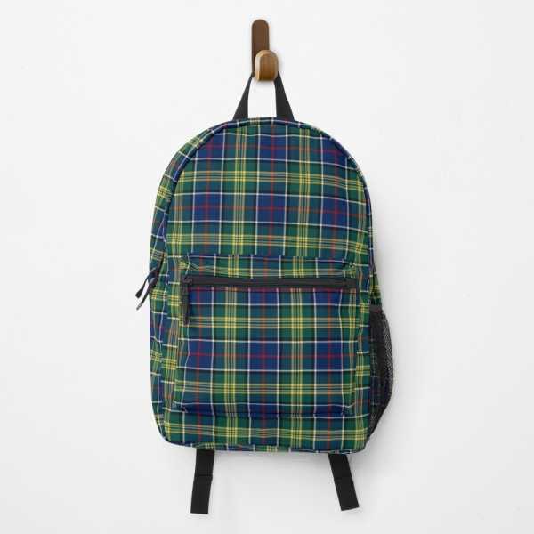 Greene tartan backpack