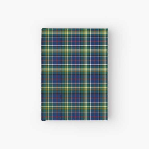 Greene tartan hardcover journal