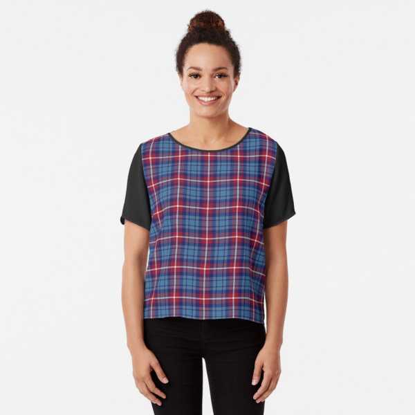 Clan Greer Tartan Top