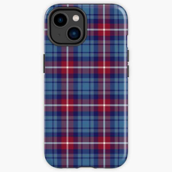 Clan Greer Tartan iPhone Case