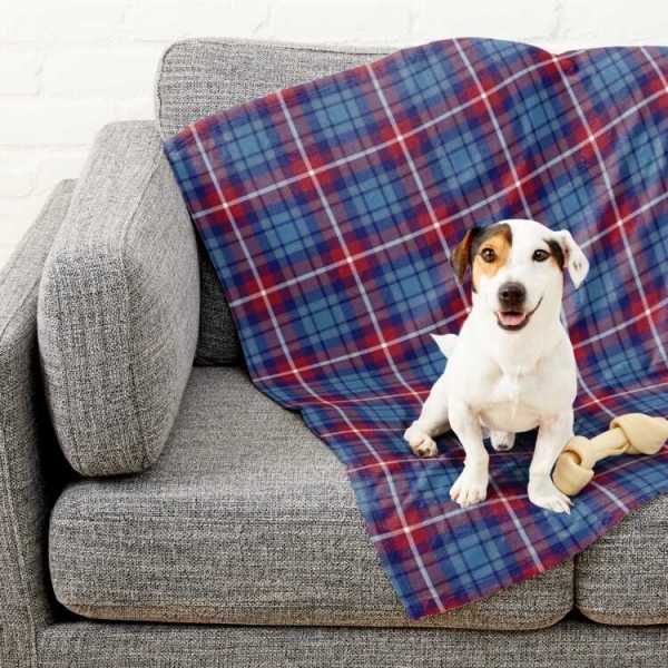 Greer tartan pet blanket