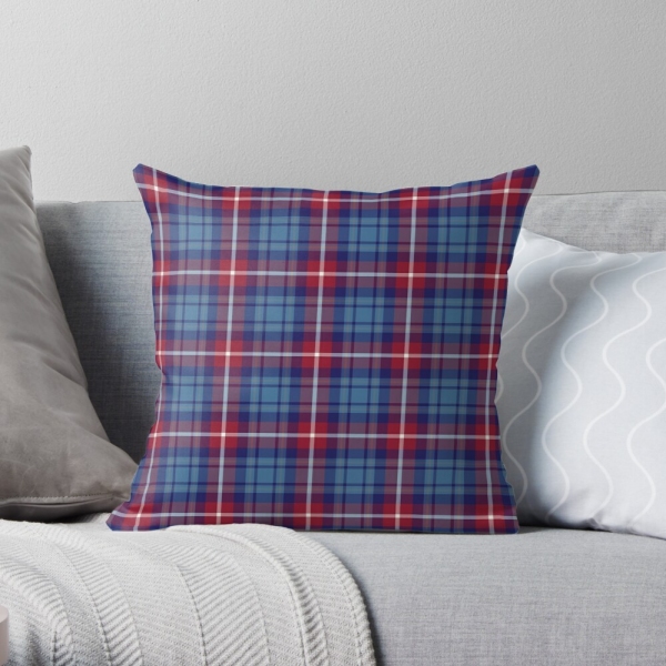 Greer tartan throw pillow