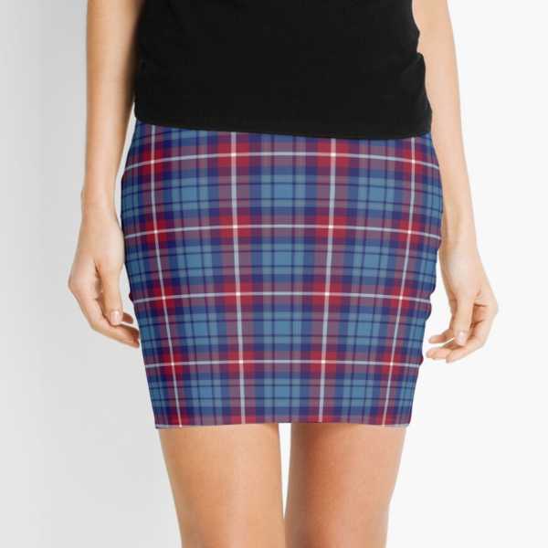 Greer tartan mini skirt