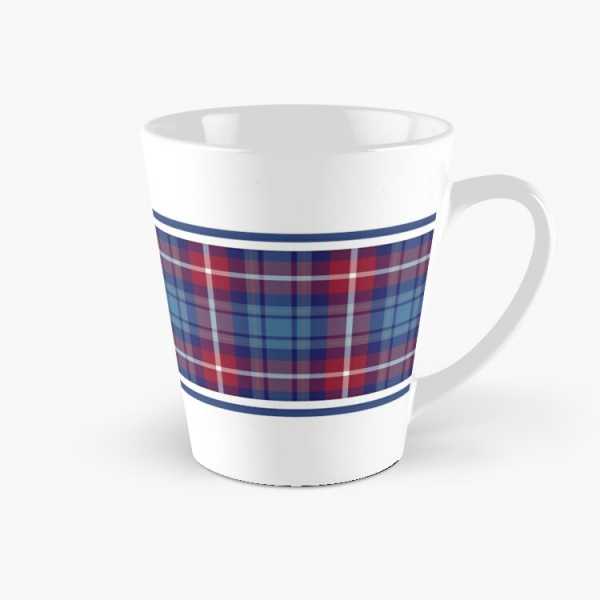 Greer tartan tall mug