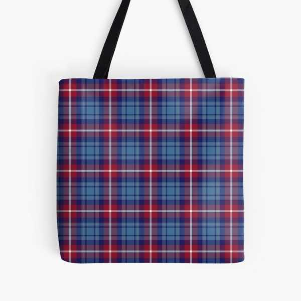 Greer tartan tote bag