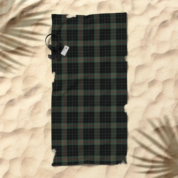 Clan Gunn Tartan Beach Towel