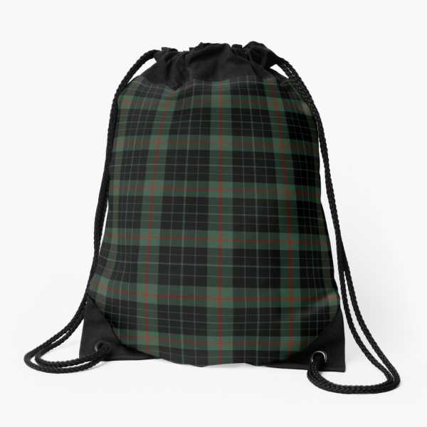 Gunn tartan drawstring bag