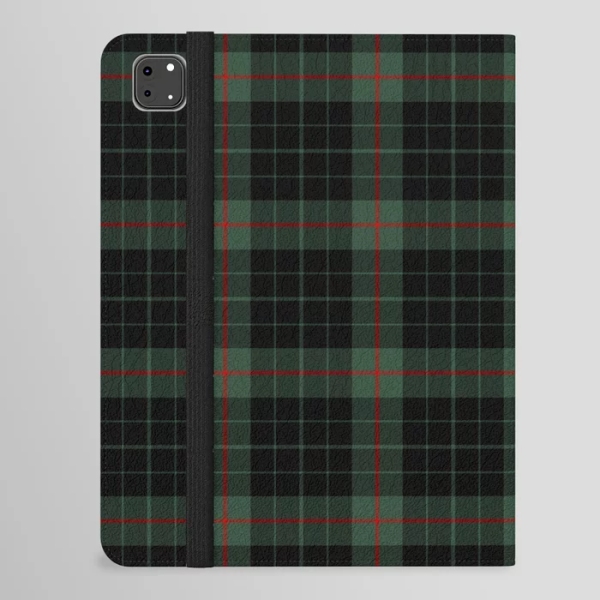 Clan Gunn Tartan iPad Folio Case