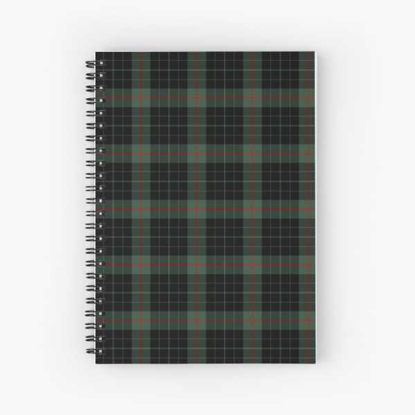 Gunn tartan spiral notebook