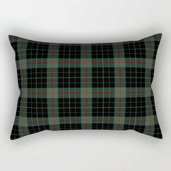 Clan Gunn Tartan Throw Pillow