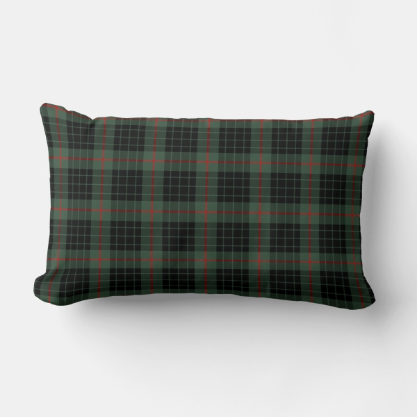 Gunn tartan lumbar cushion