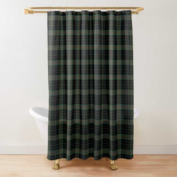 Gunn tartan shower curtain