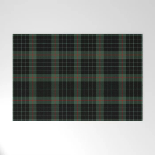 Gunn tartan welcome mat