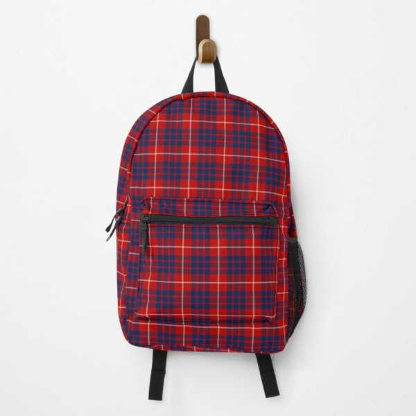 Hamilton tartan backpack