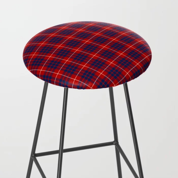 Hamilton tartan bar stool