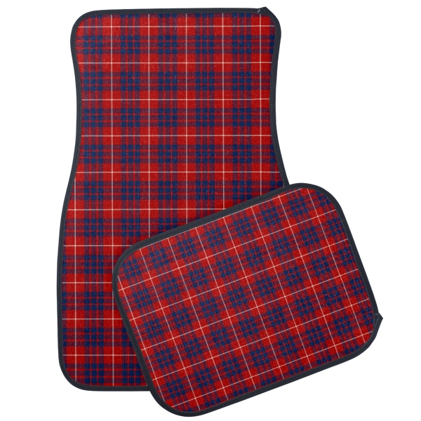 Clan Hamilton Tartan Car Mats