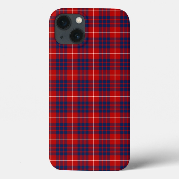 Hamilton tartan Case-Mate phone case