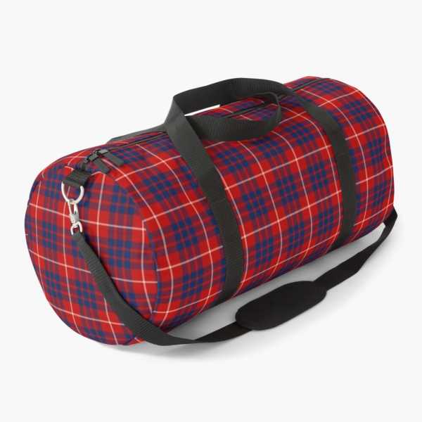 Hamilton tartan duffle bag