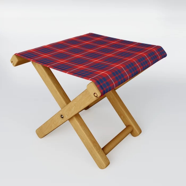 Hamilton tartan folding stool