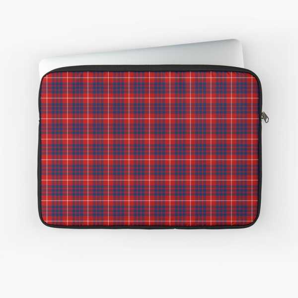 Hamilton tartan laptop sleeve