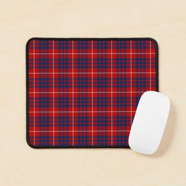 Hamilton tartan mouse pad