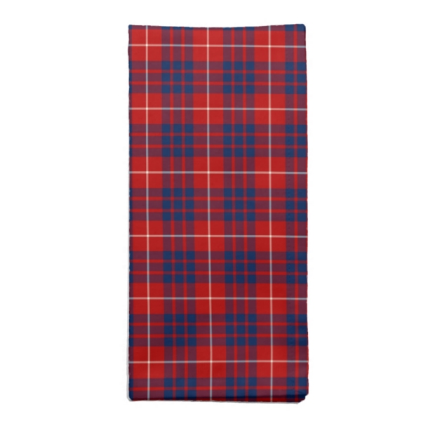 Clan Hamilton Tartan Cloth Napkins