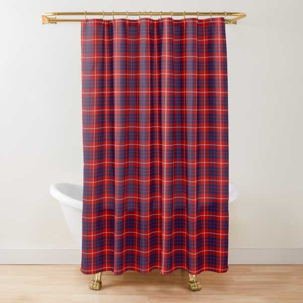 Hamilton tartan shower curtain