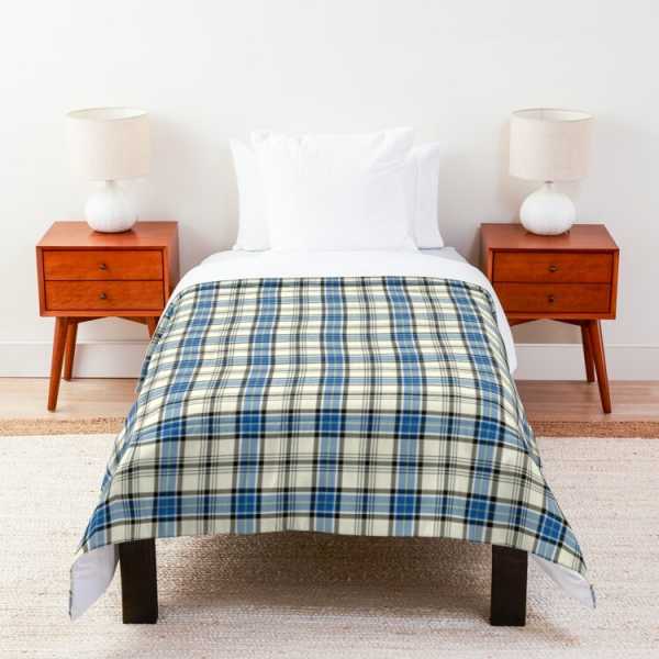 Hannay tartan comforter