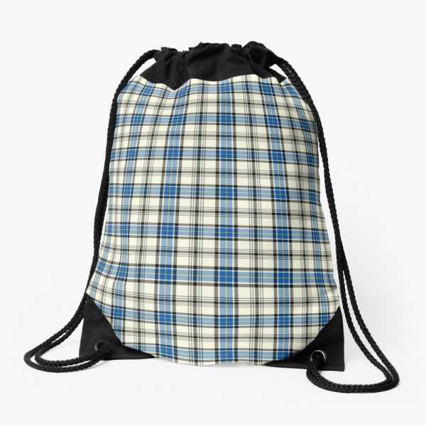 Hannay tartan drawstring bag