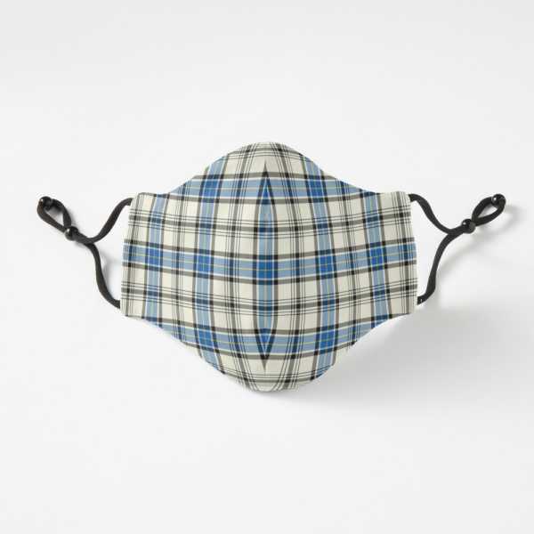 Hannay tartan fitted face mask